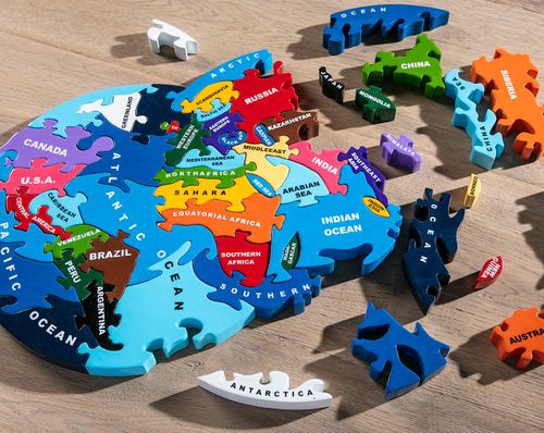 Map Of The World Jigsaw Puzzle